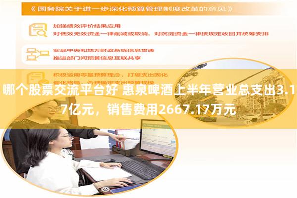 哪个股票交流平台好 惠泉啤酒上半年营业总支出3.17亿元，销售费用2667.17万元