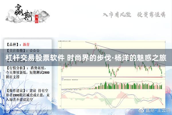 杠杆交易股票软件 时尚界的步伐·杨洋的魅惑之旅